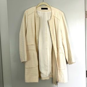 White Zara Blazer